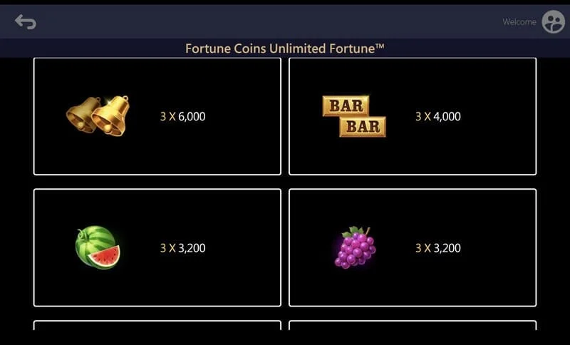 Fortune Coins Unlimited Fortune - medan lanjutan 3 kali 5 dengan pengumpulan duit syiling